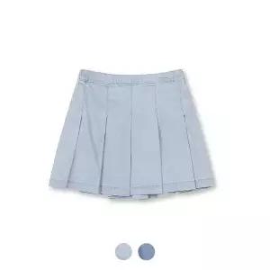 [폴햄키즈] 시그니처 여아 플리츠 데님 스커트PKE2DR2040