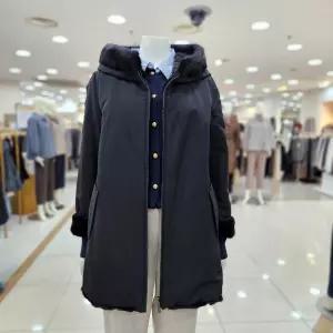 반후드리버시블 밍크하프코트 DRDCRH470 DG1128720