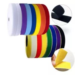 비접착 5cmX18m 찍찍이 적색 러프 선정리 후크 스텐김 밀페용기 반찬통 김