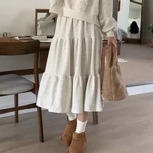 [하프클럽/셀러허브_여성트랜드패션]빅사이즈 512 알프스소녀캉캉스커트 DYY