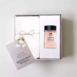 장례식 답례품 소금 함초소금 천일염 수건 150g 30수 + 핑크솔트