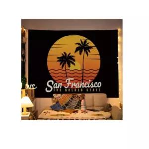 특대 샌프란시스코 패브릭 포스터 가림막 커튼 가리개 커텐 바란스 가림천 천포스터