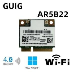 AR9462 AR5B22 WB222 카드 블루투스 호환 무선 미니 소형 호환 PCI-E WIFI