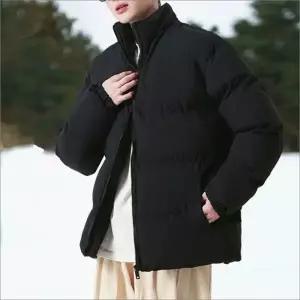 점퍼 남자 2컬러 하프넥 아우터 충전재 겨울 웰론 숏패딩