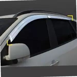 싼타페CM 썬바이저 크롬 선바이저 윈도우 빗물받이