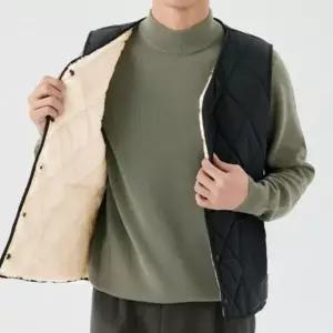 뽀글이 베스트 뽀글이조끼 겨울조끼 깔깔이 보온조끼 조끼 방한 발열 양털 남성조끼 사무실조끼 겨울