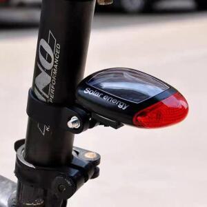 [2개구성] 스피드 태양광충전 충전식 후레쉬 조명 라이딩 자전거 후미 GHWD2B319