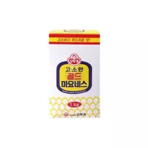 오뚜기 고소한 골드 마요네즈 1Kg 식자재 업소용 식당용 식자재유통 식자재마트 도매마요네즈 음식점용