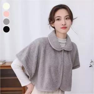 사무실 반팔조끼 겨울 케이프 여자 니트망토 방한템 어깨숄
