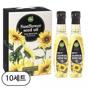 고급 해바라기씨유 식용유 선물세트 명절 추석 선물 우체국소포발송 10세트 1L 오일 콜드프레스 올리브 엑