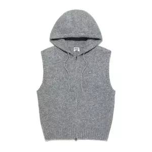 매장정품 LEE 리 후드 니트 베스트 그레이 LE2503KT08GR 951879
