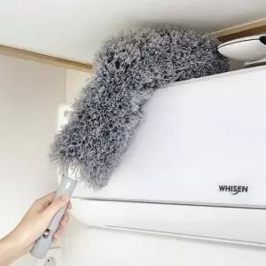 먼지털이 틈새떨이개 제거기 떨이 털기 청소제거 정전기 극세사