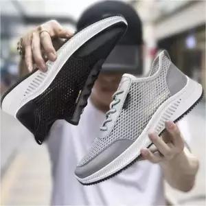 [라일리] Rly 남성 메쉬운동화 여름 가벼운 러닝화 통기성 2색