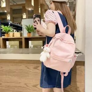 마카롱 여성 미니 백팩 가방 배낭 학생 노트북 경량 여자 데일리 백 책