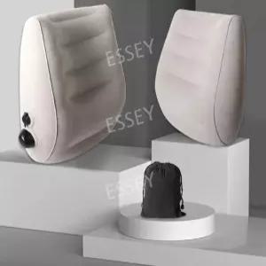 의자 에어 허리쿠션 공기주입식 다용도 베개 등받이 휴대용