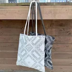 페이즐리가방 에코백 경량 숄더백 피크닉백 마트 가방 WF03DD9