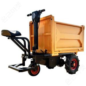 크롤러 트레일러 전동 운반차 작업장 제어 무인 궤도운반차 농장 가솔린 75cm 1.5톤