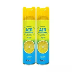 산도깨비 공기청향제 레몬향 300mlX2개 실내용 방향제 청향제 탈취제