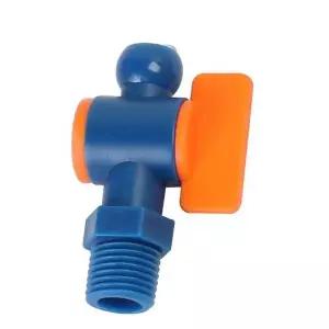 대일 자바라호스 액세서리 숫나사밸브 1/4 10EA