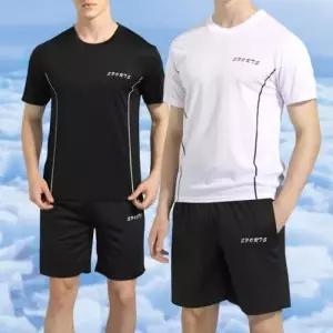 쿨링 기능 트레이닝 셋 헬스 운동복 여름용 짐웨어