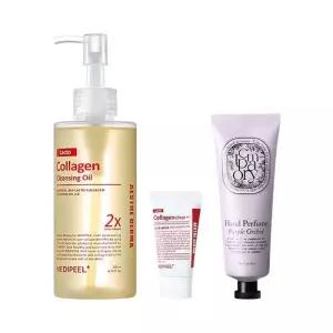 메디필 레드락토 콜라겐 클렌징 2.0 200ml + 15ml 세트 + WB 퍼퓸 핸드크림 70ml