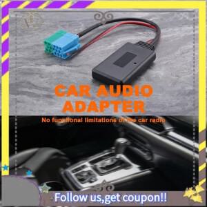 ABXV-Car 6 + 8Pin 오디오 CD 체인저 Fiat 호환 Bravo 2007 Visteon 호환 Radio Aux 케이블 용 Bluetooth 5