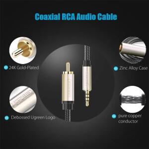 3.5mm 동축 디지털 오디오 케이블 Black Millet TV 특수 SPDIF 라인 와이어 스피커 CD DVD 플레이어 셋톱