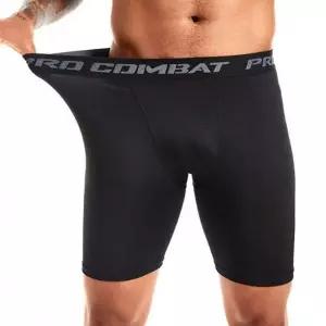 남성 스포츠 신축성 5부 타이즈 레깅스 반바지 운동복