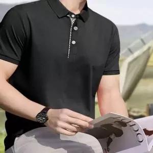 [셀러에이드]남성 쿨 카라 반팔 티 골프 반팔셔츠 여름용 남자 카라 반팔티