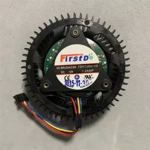 GPU 쿨러 팬 ASUS GTX960 터보 GTX970 OC FD9238U12D 12V 1.2사파이어 ATI HD6970 HD6950 HD7970 B128025BU