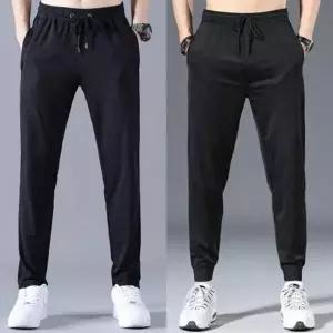 [셀러에이드]여름용 남성 쿨링 아이스 메쉬 조거팬츠 트레이닝 일자 스포츠바지