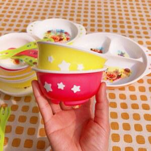 줍기 창고 정리 일일 아동 낙상 방지 고온 내성 식기 배식 접시 이유식 쌀국수