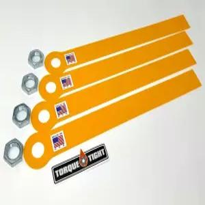 M22x1.5 잼 너트가 장착된 토크-타이트 스키드 스톱퍼 트레일러 휠 표시기 - 상용 트레일러용 시각적