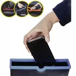 티엔알 차량용 틈새수납 포인트블럭 사이드 정리 포켓 핸드폰수납 휴대폰수납 다용도수납