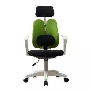 A003 화이트바디 마블방석 헤드요추 메쉬 사무용의자
