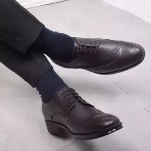 남자 옥스포드화 면접 더비 구두 가죽 신발 윙팁 슈즈