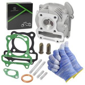 LK 50mm 실린더 GY6 49cc 세트, 50cc 139QMA Go EGR 실린더 쿼드, 비 ~ 타입 밸브 모프 139QMB 69mm ATV 엔진 키트, Assy 스쿠터 100cc 파워스포츠 엔진 카트