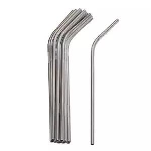 스텐레 트로우(곡선일자형) 20개빨대 테인스 테인 일자형 카페용 업소용 다용도