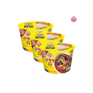 오뚜기 진짬뽕밥 217.5g 3개 국밥 덮밥 컵밥 비빔밥 컵반