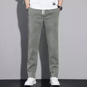 팬츠 남자 블랙 면 남자바지 면린넨 루즈핏 편안한 캐주얼팬츠 슬림 배기 스트레이트 스포츠 슬랙스 원템5