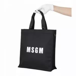 MSGM 로고 프린트 토트백