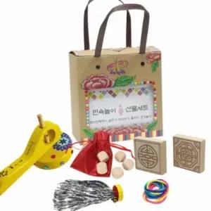 가방형 민속놀이 5종세트 뚝딱 교구 방학숙제 재료 학교준비물 학습교재