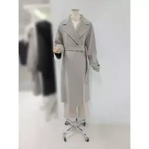 갤러리아 [SOUP]여밈장식 제천벨트 핸드메이드 롱 코트 SBAHCN1