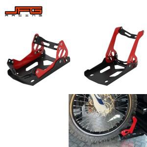 [호환품]트레일러 랙 프레임 앞바퀴 고정 지지대 주차 1800lb 용량 8-21인치 전기자전거/피트바이크/더트바