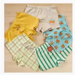 아기 첫 팬티 두돌 사각 순면 배변 훈련 기저귀 떼기 방수 속옷 인견