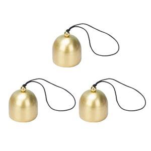 DIY 윈드 차임 도어 드림 캐처 캠핑 텐트 크리스마스 트리 펑수이 럭키 아트 가든 장식 개 고양이 목걸이 걸이 펜던트용 UtySty 3팩 미니 황동 벨 1인치 징글벨