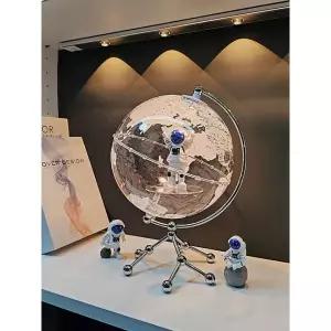 프리미엄 지구본 조명 우주 교육 별자리 인테리어 투명 밤하늘 20cm 조명포함 블루 3개