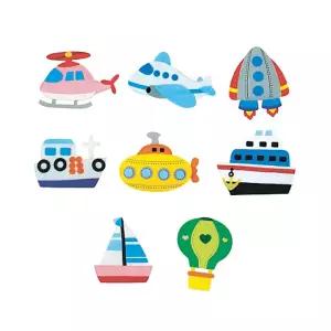 h50 펠트 찍찍이 교육자료(모형) 공중해상/어린이집/환경만들기/게시판/놀이/가을만들기/모자/교통안전