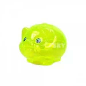 [알티피아]WL 형광 투명 돼지저금통 중2P 인테리어저금통