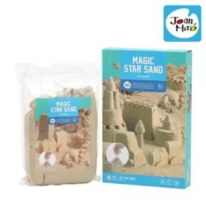 (리틀호안미로) 스타샌드 1kg(91135)/모형/몰드/모래/완구/놀이/세트/소꿉/만들기/모양/도구/찍기/어린이